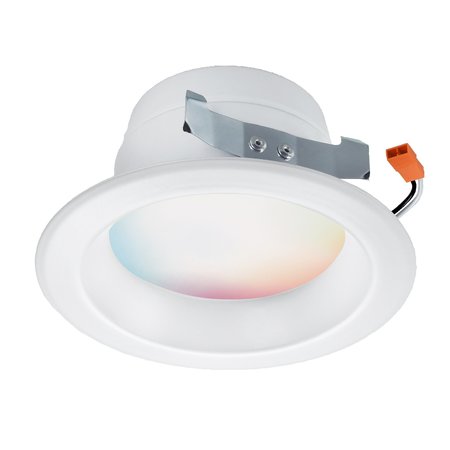 SATCO Color-Changing LED Recessed Downlight, 4 Inch, RGB & Tunable White, 120V, 8.7W S11285